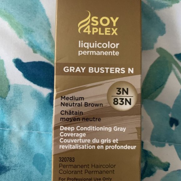Clairol Soy 4 Plex Liquicolor Permanente 3N/83N Medium Neutral Brown - Picture 1 of 4